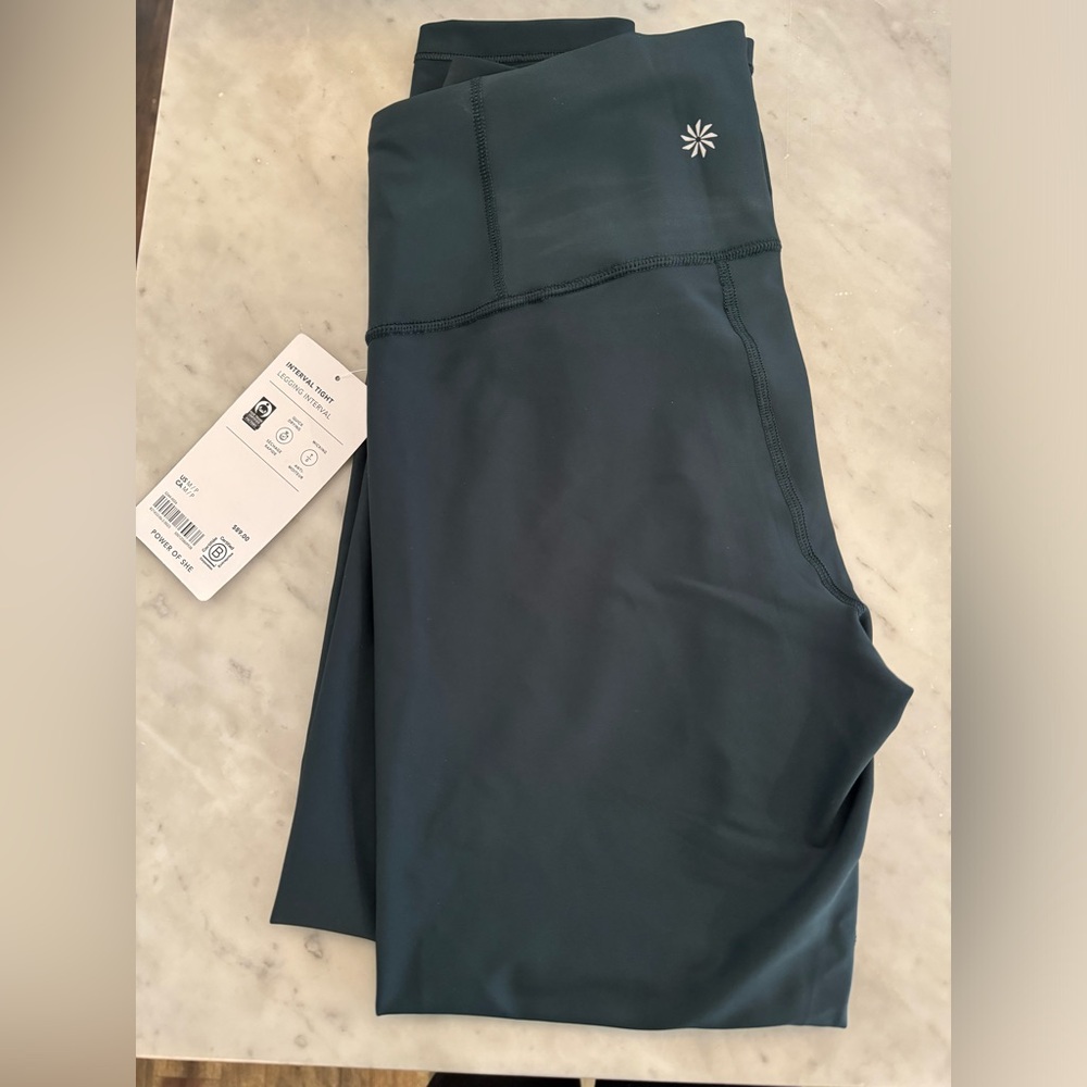 NWT Athleta Interval Tight Medium Petite